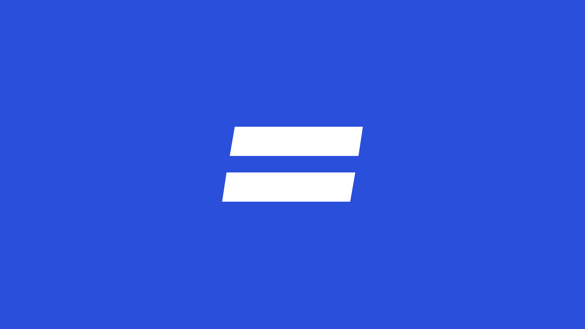 Sebrae logo in white on the brand's blue